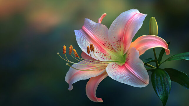 唯美百合花