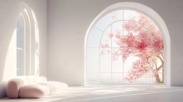 浪漫溫馨粉色主題場景