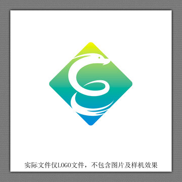 龍形字母E標(biāo)志設(shè)計
