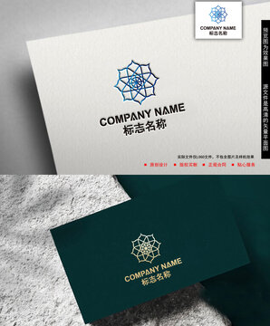 青花logo