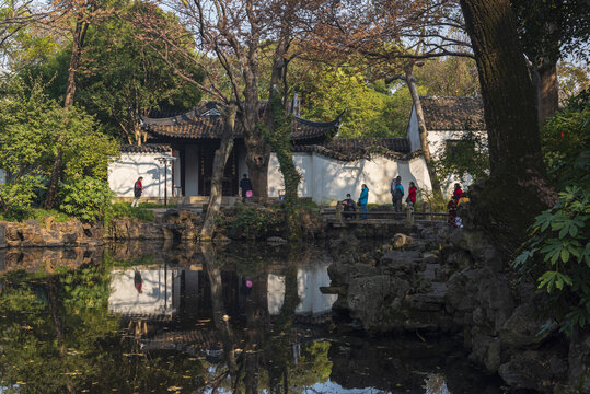 秋霞圃景觀