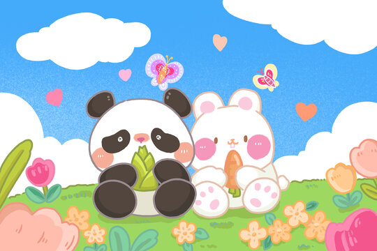 可愛大熊貓