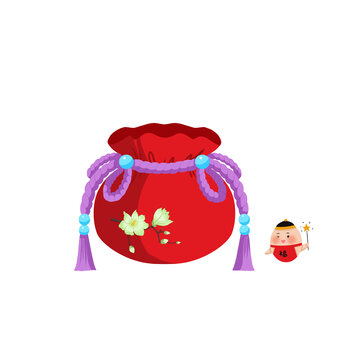 十二花卉福袋之玉蘭
