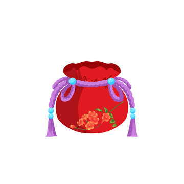 十二花卉福袋之石榴花