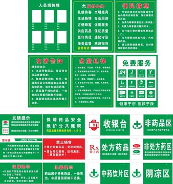 藥店分類服務公約