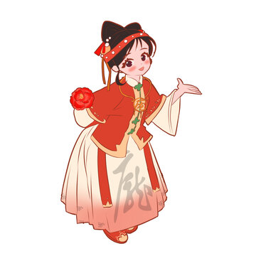 古風(fēng)小姑娘