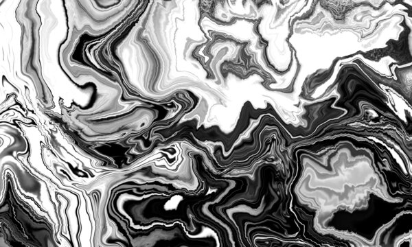 黑白水墨石紋貼圖