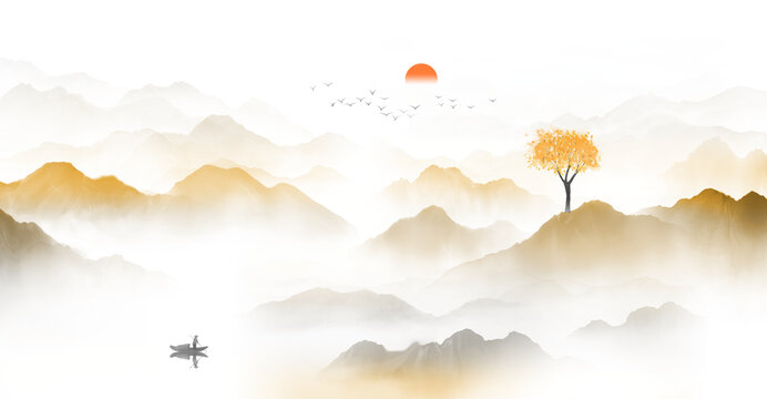 山水圖