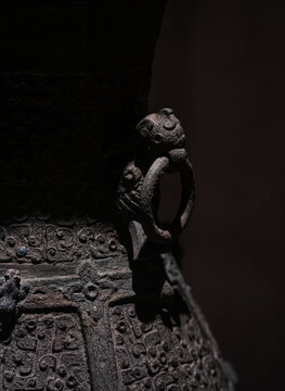 銅壺戰國文物四川成都博物館