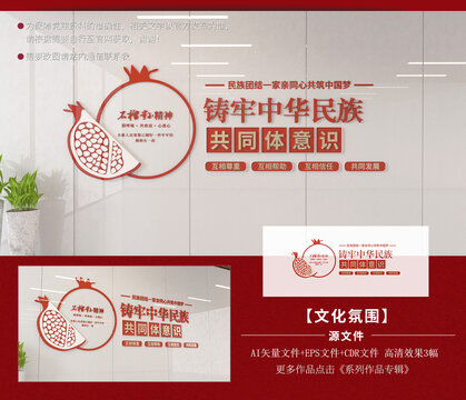 民族團(tuán)結(jié)文化墻