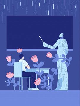 人工智能給人類上課