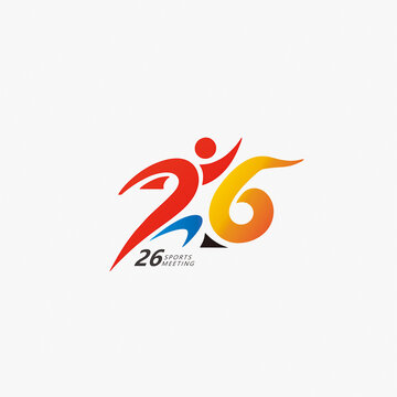 26屆中小學校園體育節(jié)運動會會微標識