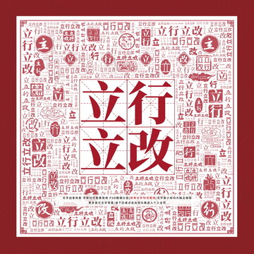 立行立改