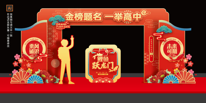 金榜題名門(mén)樓