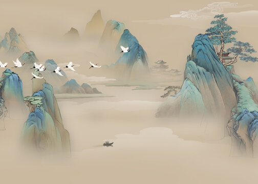 意境山水畫