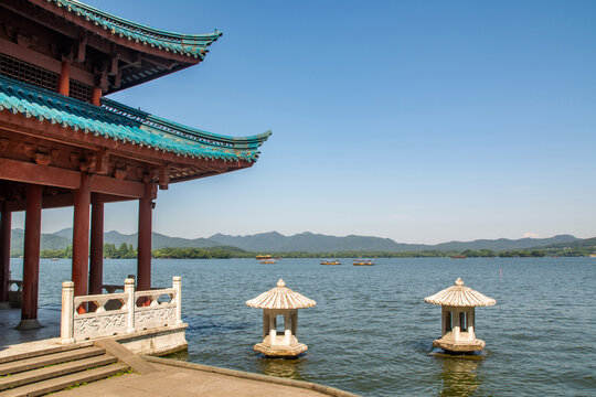 杭州西湖風光