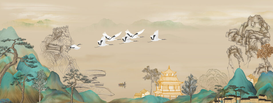 意境山水畫(huà)