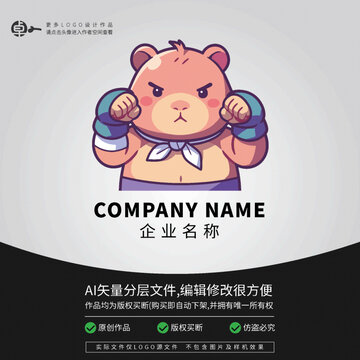 卡比巴拉LOGO拳擊大師