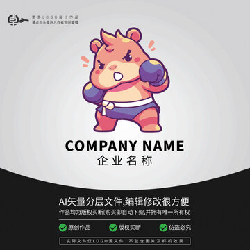 卡比巴拉拳擊大師LOGO