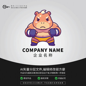 LOGO卡比巴拉摔跤
