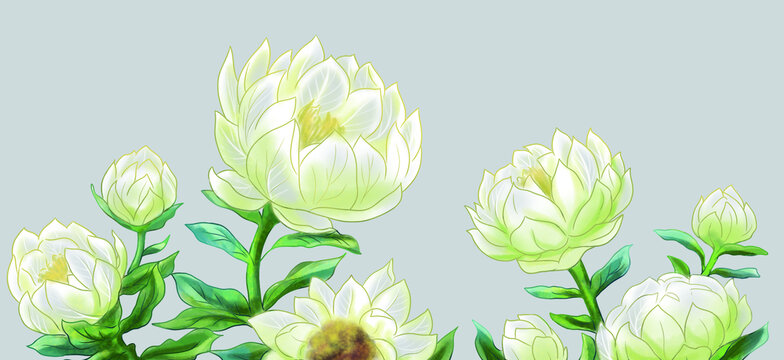 花卉印花圖案