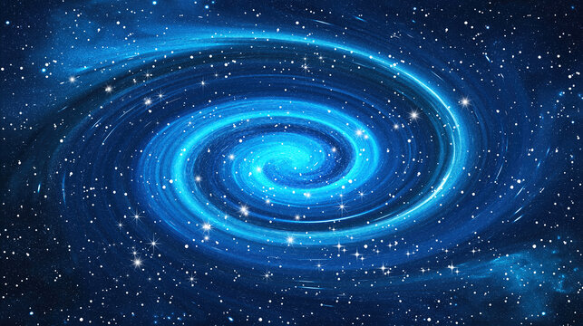 旋渦星空吊頂天花軟膜