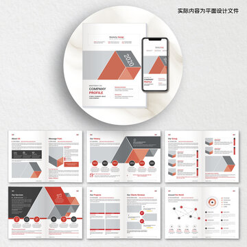 貿(mào)易畫冊cdr設(shè)計模板
