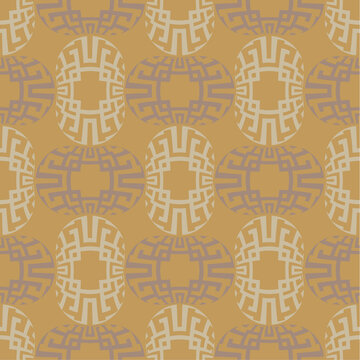 古典花紋經(jīng)典復(fù)古金色團(tuán)花印花圖案