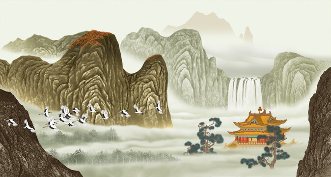 山水畫