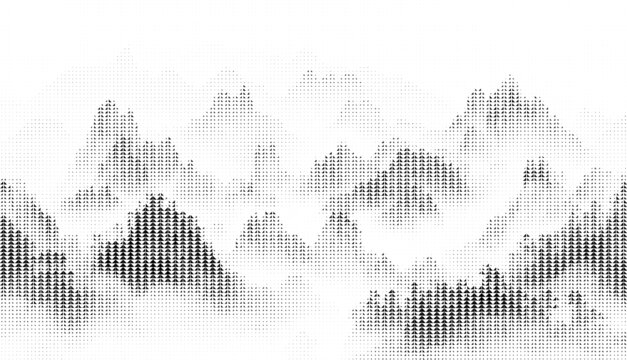 三角形中式山水畫激光鏤空