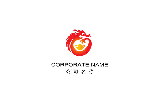 龍抱元寶logo