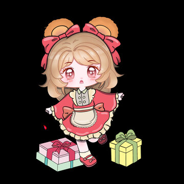 可愛小女孩