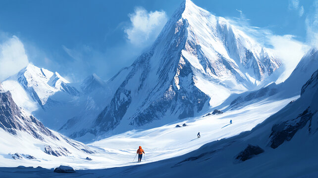 雪山