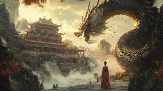 主人御龍升天