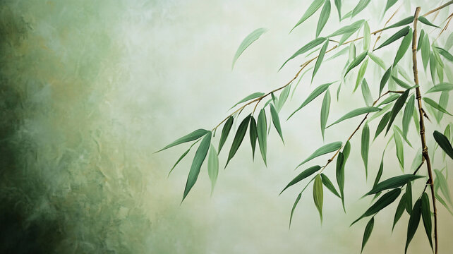 竹林藝術(shù)壁紙