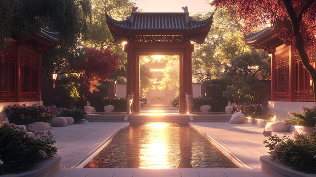 庭臺(tái)水榭
