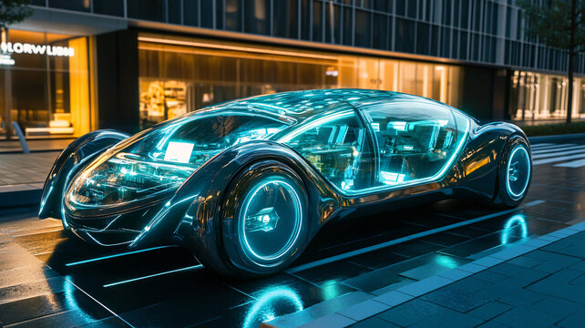 科技感汽車