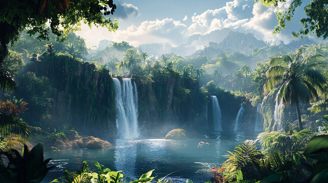 叢林大場景