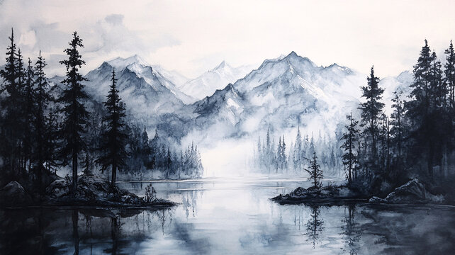 山湖