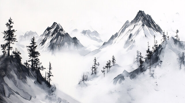 雪山