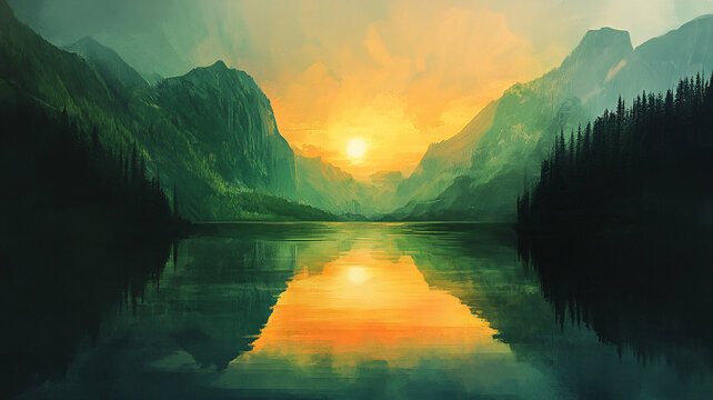 山湖