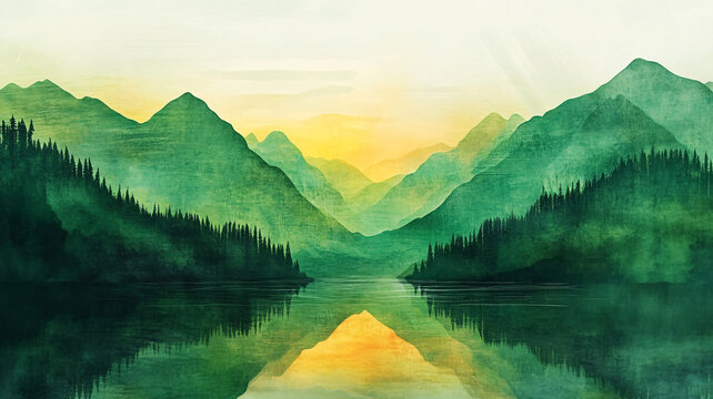 山湖