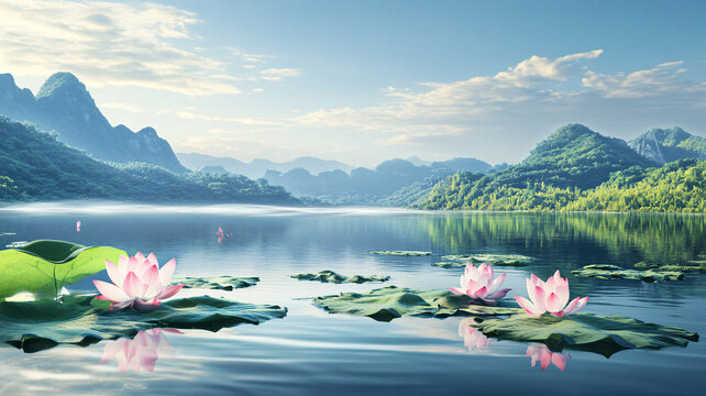 高清寬幅山水風(fēng)光