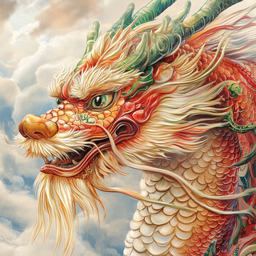 龍鳳上色