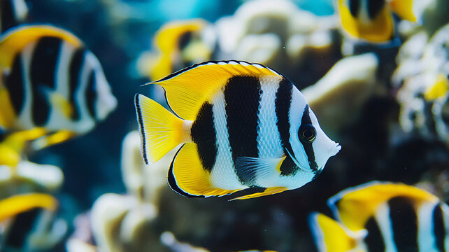 線鰭蝴蝶魚