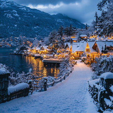 唯美雪景風(fēng)光