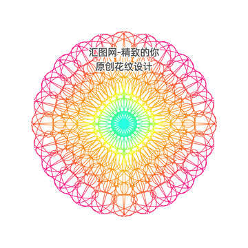 團(tuán)花防偽線條