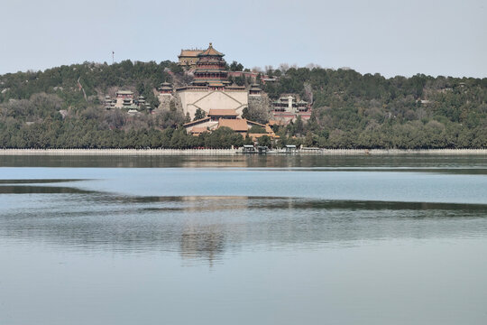 北京頤和園佛香閣