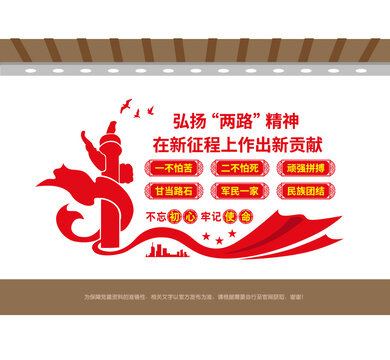 兩路精神宣傳文化墻