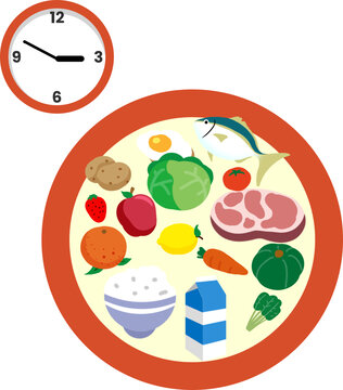 按時(shí)吃飯